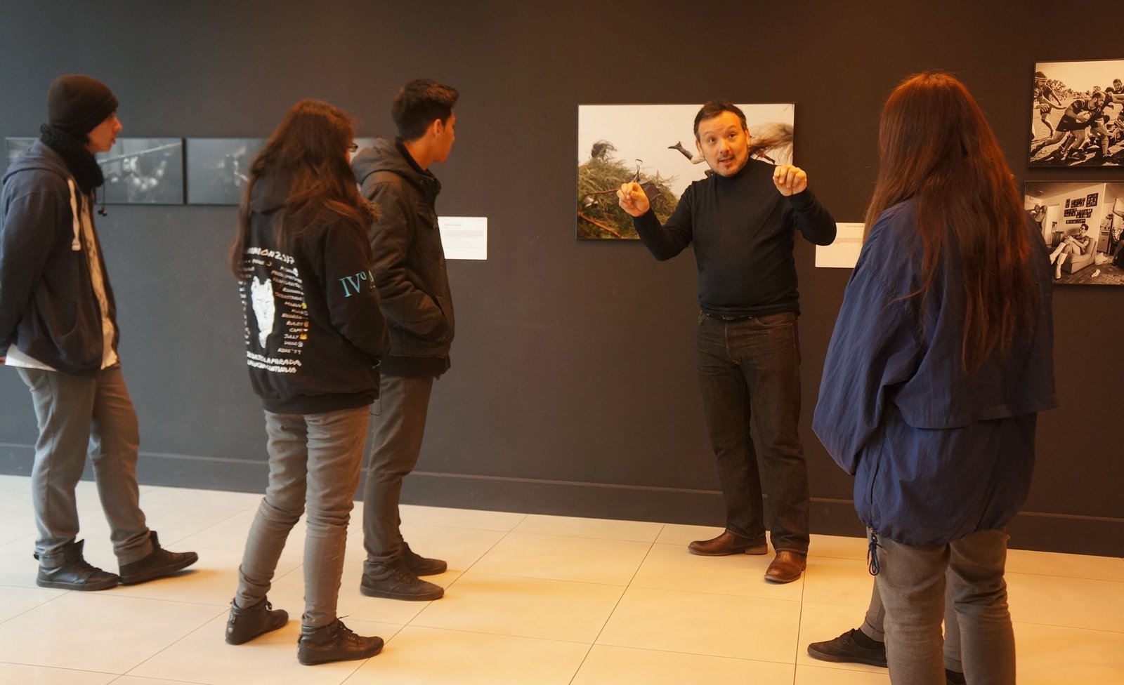 Alumnos de Novo Horizonte participaron de Taller en la World Press Photo
