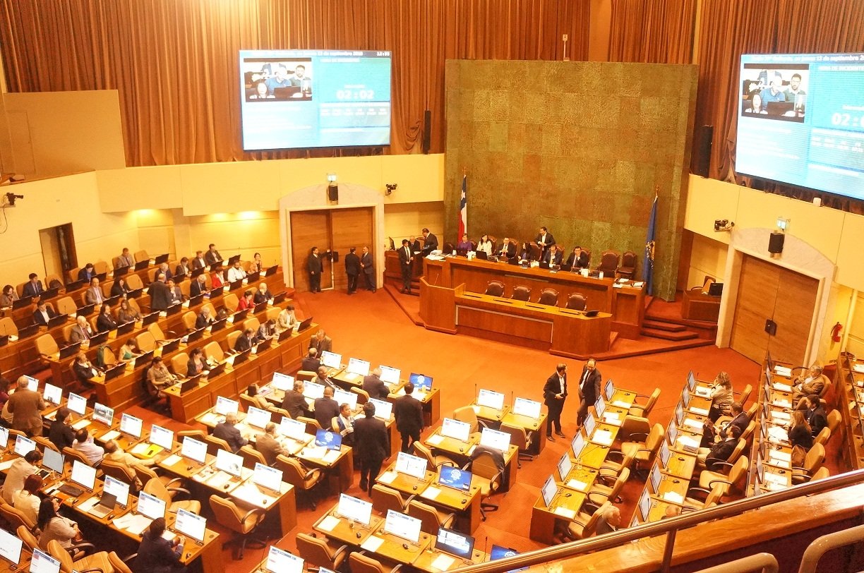 Alumnos de 2° y 4° Medio vivieron inolvidable visita al Congreso Nacional