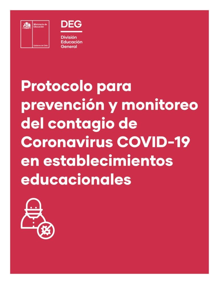 Este es el Protocolo para la prevención del Coronavirus en colegios
