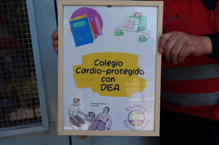 Novo Horizonte… colegio cardioprotegido con DEA
