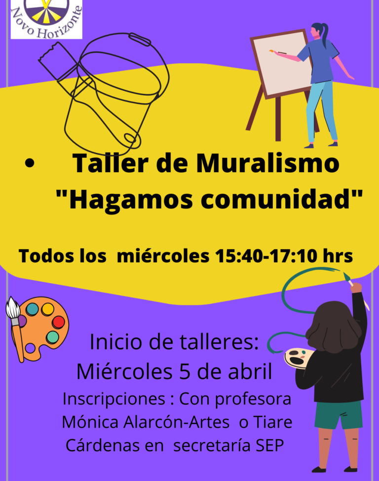 Talleres extraprogramáticos se retoman a partir del 31 de julio