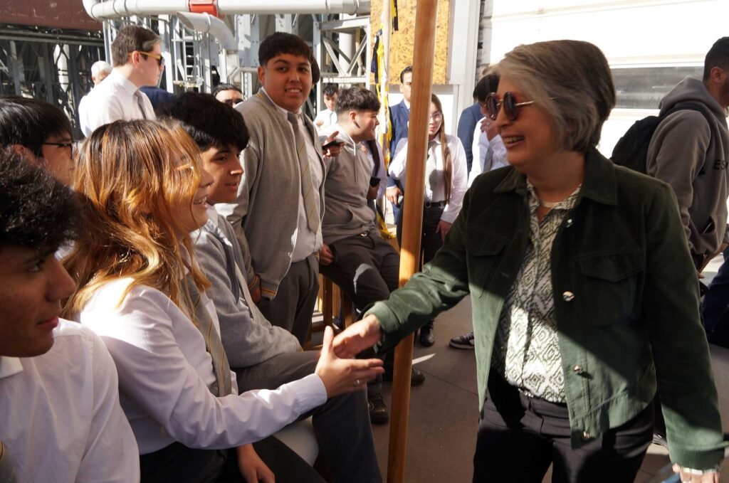 Curso de Electrónica participó de ceremonia de certificación en programa “Alas Futuro 2023”